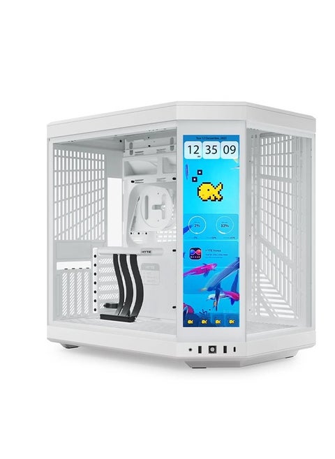 Hyte Y70 Touch Mid Tower Case White (E-ATX/ATX/M-ATX/M-ITX)