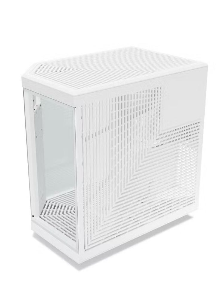 HYTE - Hyte Y70 Touch Mid Tower Case White (E-ATX/ATX/M-ATX/M-ITX) - Image 1