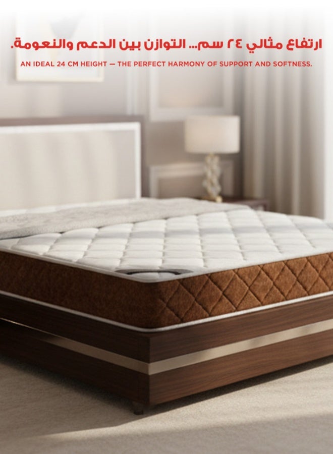 باك كومفرت دريم | مرتبة سرير 12 طبقة - ارتفاع 24 سم - قياس 200×200 سم - Image 1