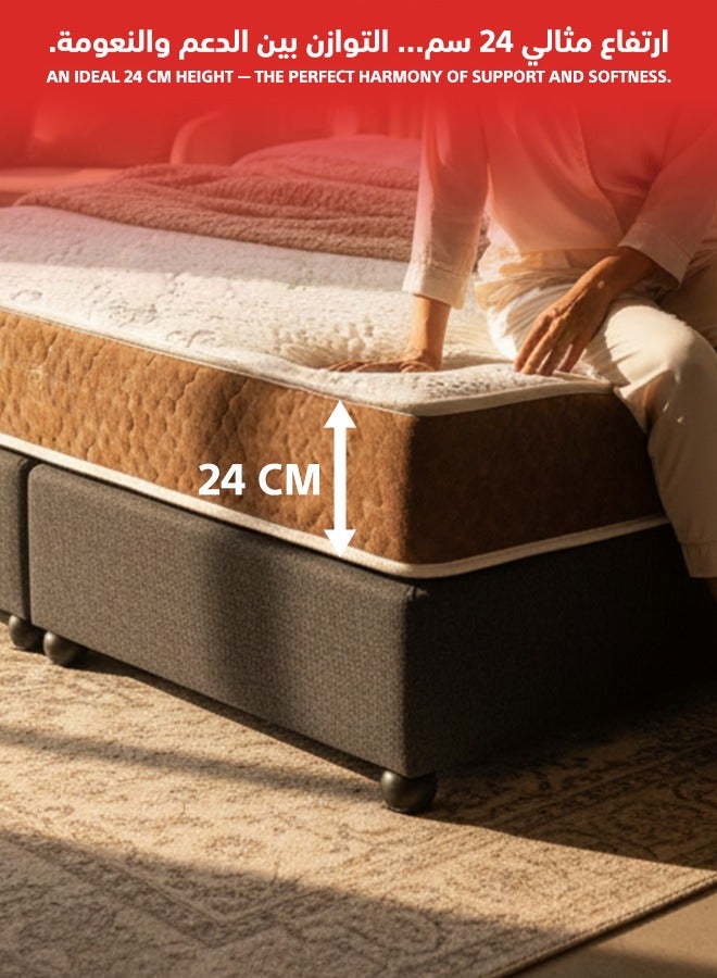 باك كومفرت دريم | مرتبة سرير 12 طبقة - ارتفاع 24 سم - قياس 200×200 سم - Image 5