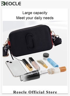 REOCLE Women's Crossbody Bag Shoulder Bag with Adjustable Wide Strap Square Camera Crossbody Purse HandBag Simple Trendy Small Shoulder Bag  - Image 4