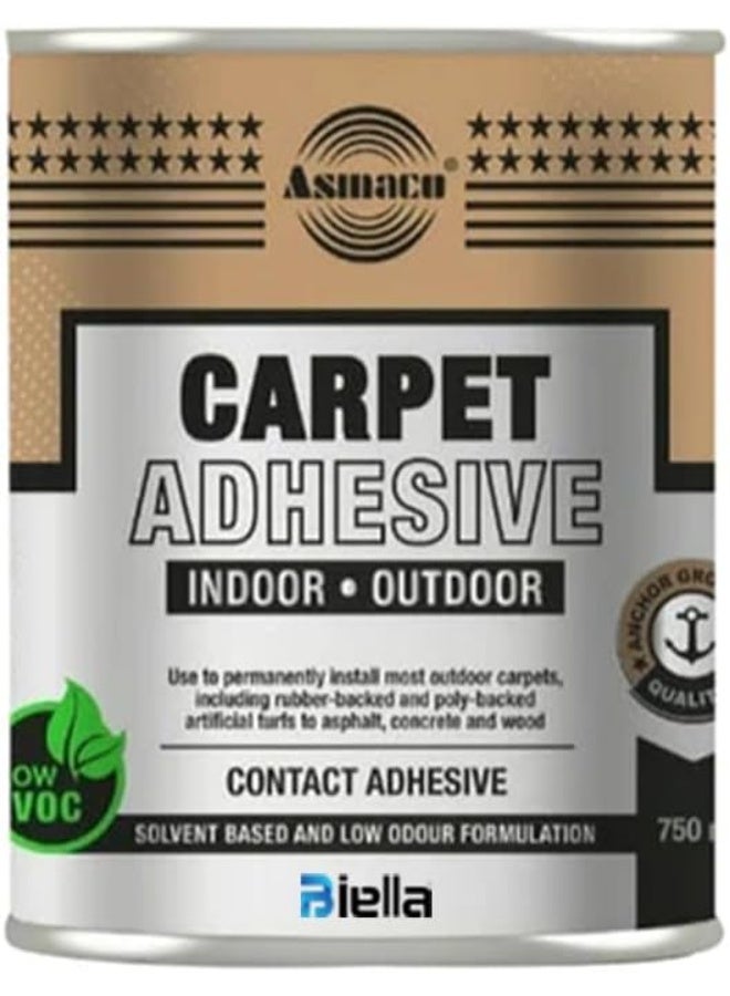Asmaco Indoor & Outdoor Carpet Adhesive 750ml - Image 1