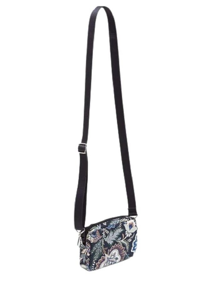 Vera Bradley Cotton Rfid Convertible Pouch Crossbody In Java Navy Camo - Image 2