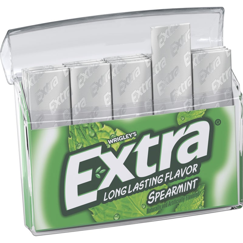 EXTRA Spearmint Sugar Free Chewing Gum, Bulk Gum Packs - 35 Sticks (Pack of 6) - Image 4