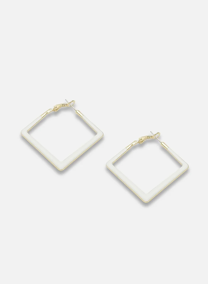 SOHI Party Artificial Hoop Earring Jewellery