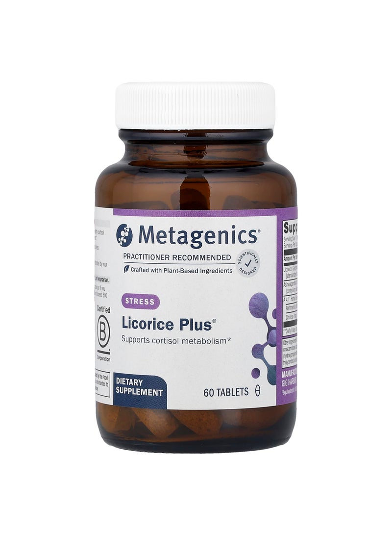 Metagenics Licorice Plus®, 60 Tablets