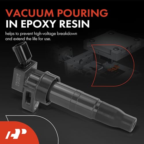 A-Premium Ignition Coil Compatible with Hyundai & Kia Vehicles -2.0L 2.4L 4.6L 5.0L- Sonata 2008-2014, Santa Fe 2010-2012, Tucson 2010-2015, Genesis, Optima, Sorento, Forte, K900, Rondo, Sportage - Image 4