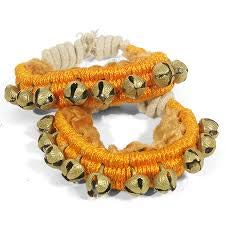 UAPAN MetalCraft Ghungroo Yellow Pad 1 Line, Ghungru 1 Line Yellow Pad, Yellow Pad Ghungroo 1 Line - Image 3