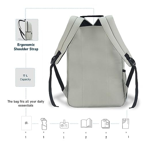 Carriall Arc casual laptop backpack for men and women I fits 15.6” laptop I 17 Litres Polyester backpack I School Bag/college Bag/Office Bag. - Image 3