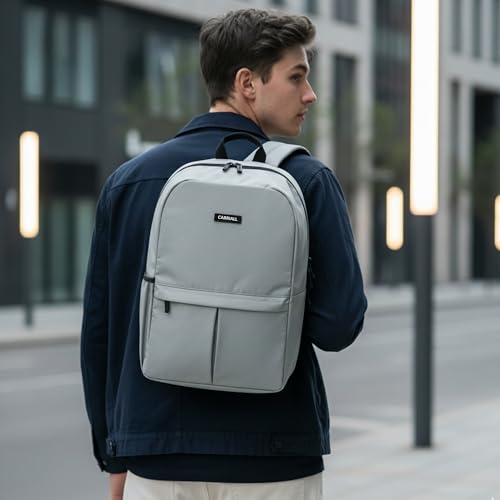 Carriall Arc casual laptop backpack for men and women I fits 15.6” laptop I 17 Litres Polyester backpack I School Bag/college Bag/Office Bag. - Image 2