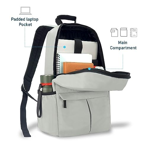 Carriall Arc casual laptop backpack for men and women I fits 15.6” laptop I 17 Litres Polyester backpack I School Bag/college Bag/Office Bag. - Image 5