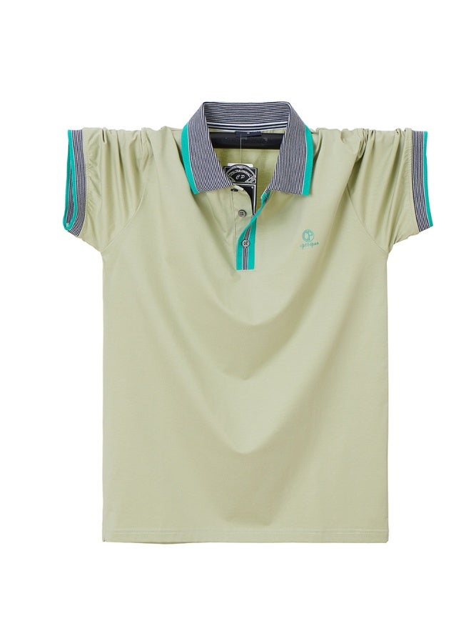Summer Short Sleeve Polo Shirts Men Plus Size Polo Shirts Cotton Male Fashion Casual Butto Design Polo Shirts - Image 1
