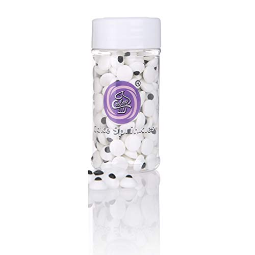 GEORLD Small Candy Eyeballs Eyes Cake Cupcake Toppers Cookie Decorations - Image 4