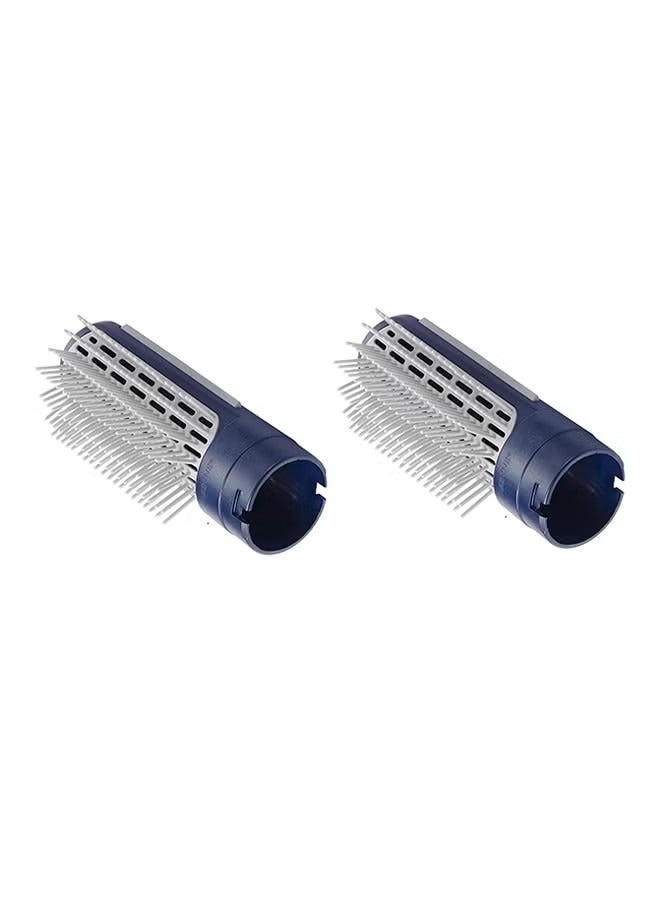 Generic 3-In-1 Hair Styler Blue/White Brushes  - Image 2