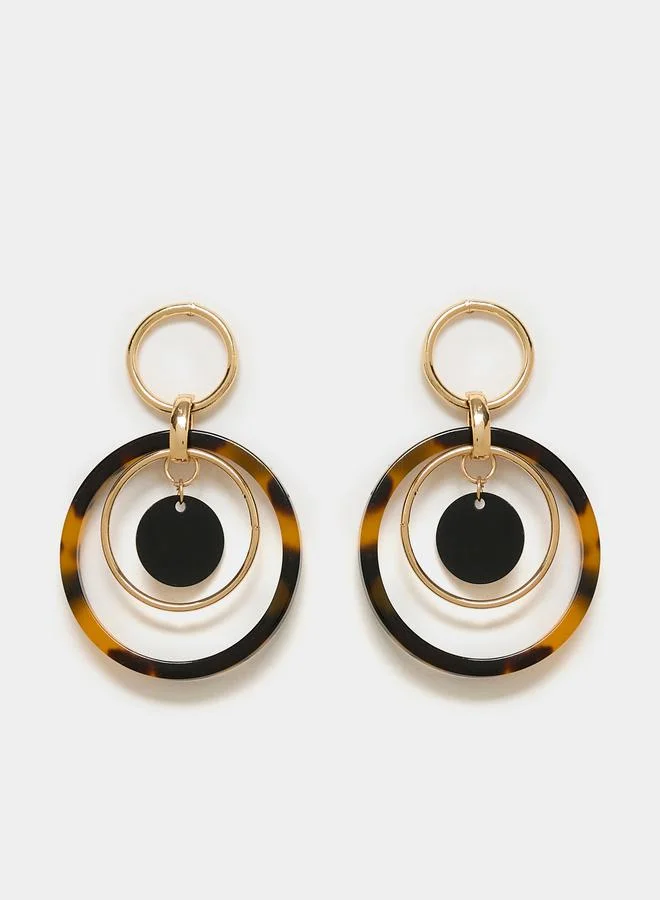 Styli Tortoise Earrings