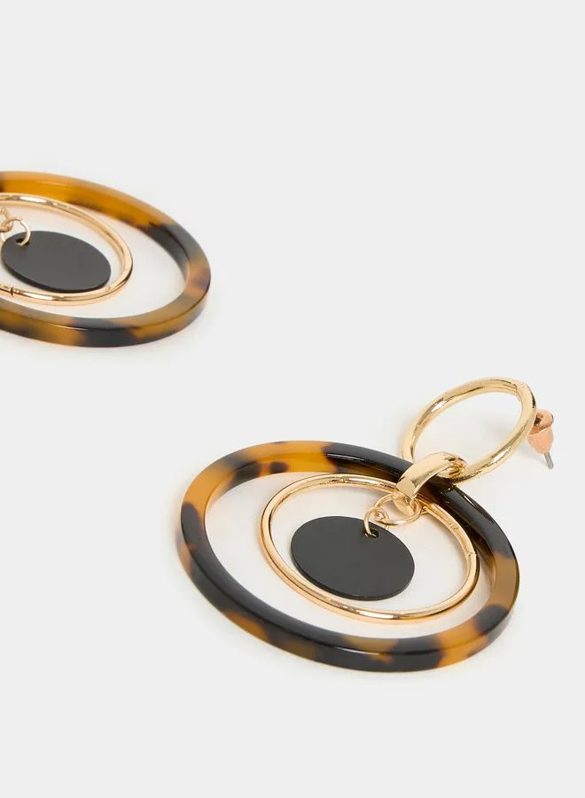 Styli Tortoise Earrings