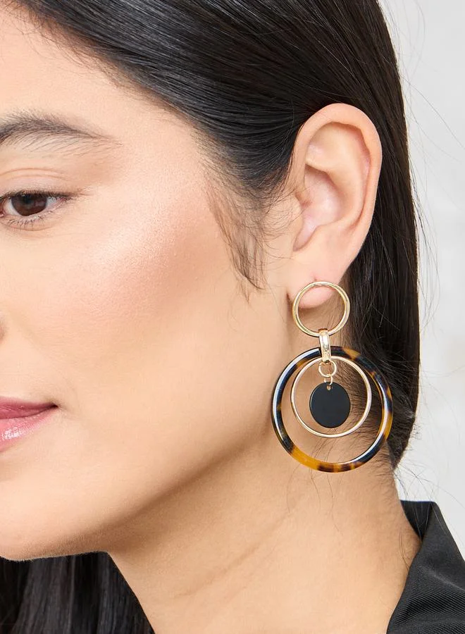 Styli Tortoise Earrings