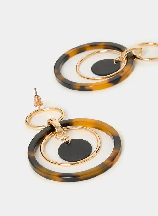 Styli Tortoise Earrings