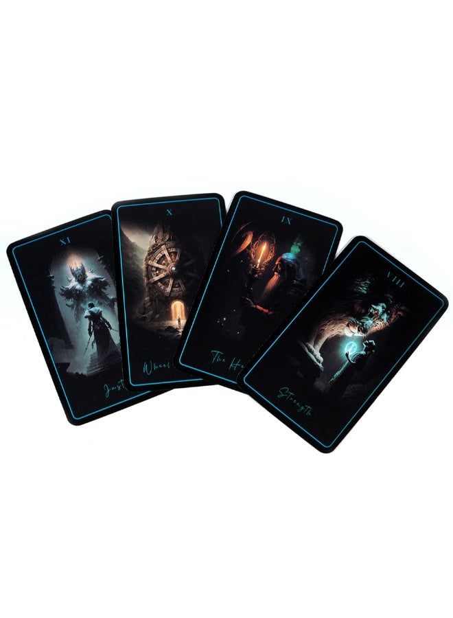 NIBEMINENT The new 78-card Holy Kingdom Tarot deck, oracle cards, Spirit and Energy Resonance, Earth and Moon Magic - Image 5