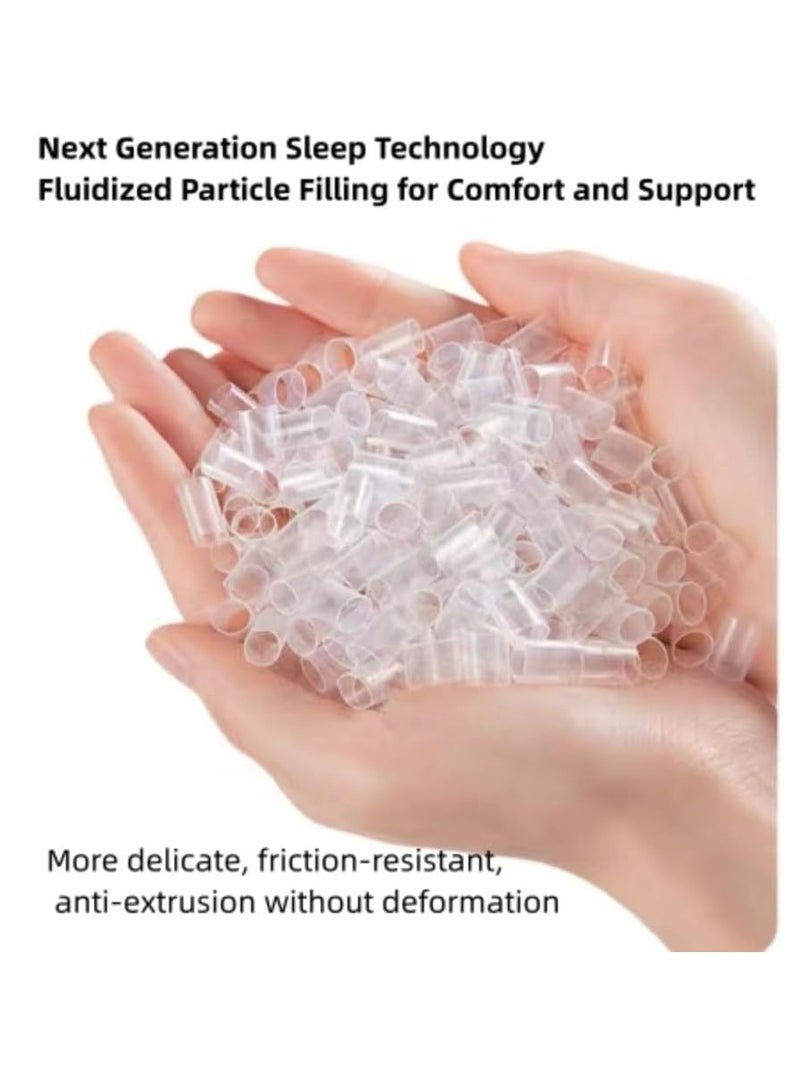 SYOSI 100% Cotton Handmade Blackout Sleeping Eye Mask with Neck Pillow Design - Comfortable and Breathable Eye Mask for Uninterrupted Sleep - Image 5