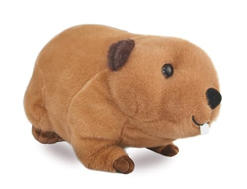 YONLIT Lifelike Beaver Stuffed Animal with Big Front Teeth Animated Plush Nutria Toy Doll Super Realistic Beaver Act Like Real Excellent Gifts for Kids Birthday Party or Stuff Collection 12 Inches Small - Image 5