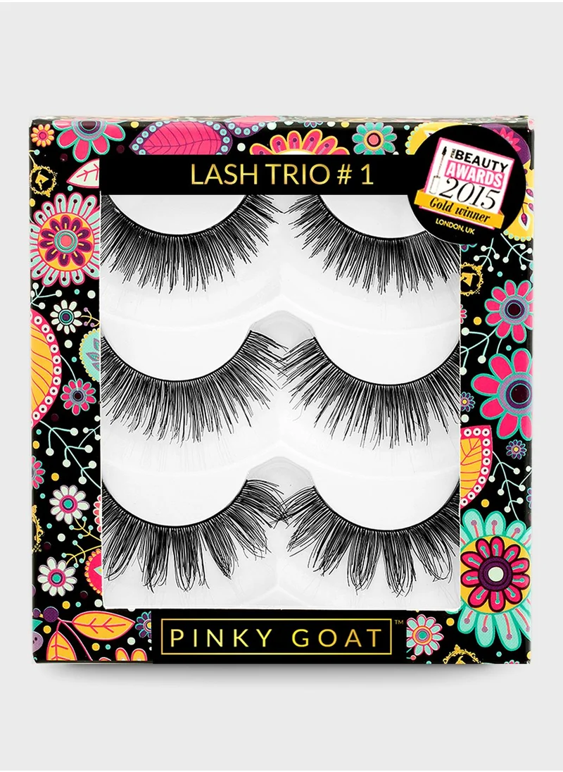 PINKY GOAT Trio Lash Packs