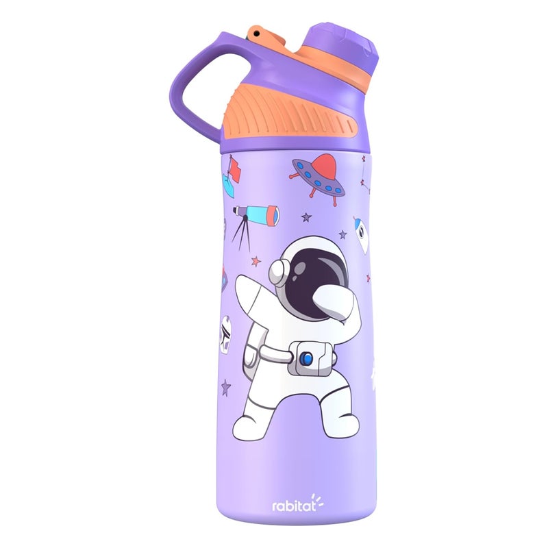 Rabitat ZYLO Vacuum Insulated Water Bottle ShyGuy 550ml | 2 Years Brand Warranty | Water Bottle for School Kids | Thermos Flask | Upto 24 hrs Hot and Cold Steel Water Bottle | ISI Certified - Image 1