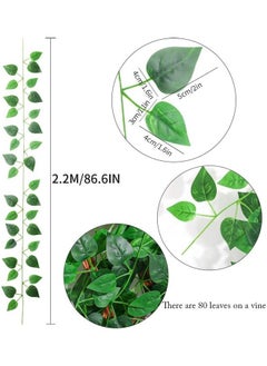 Generic 12-Piece Artificial Hanging Ivy Leaves multicolour 230cm  - Image 4