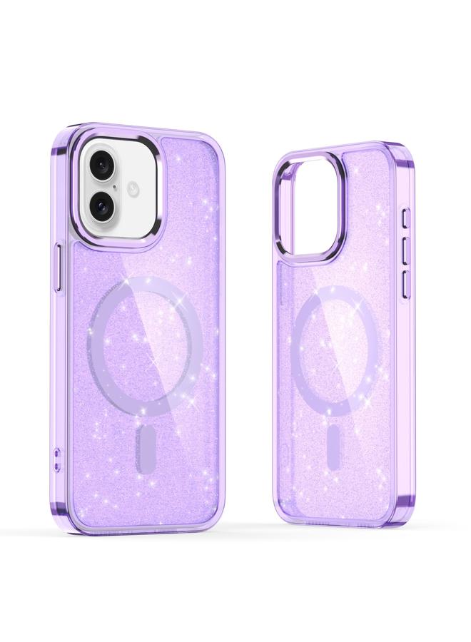 اس-توب جراب هاتف لامع مقاوم للصدمات من MagSafe لهاتف iPhone 16 Plus - Image 1