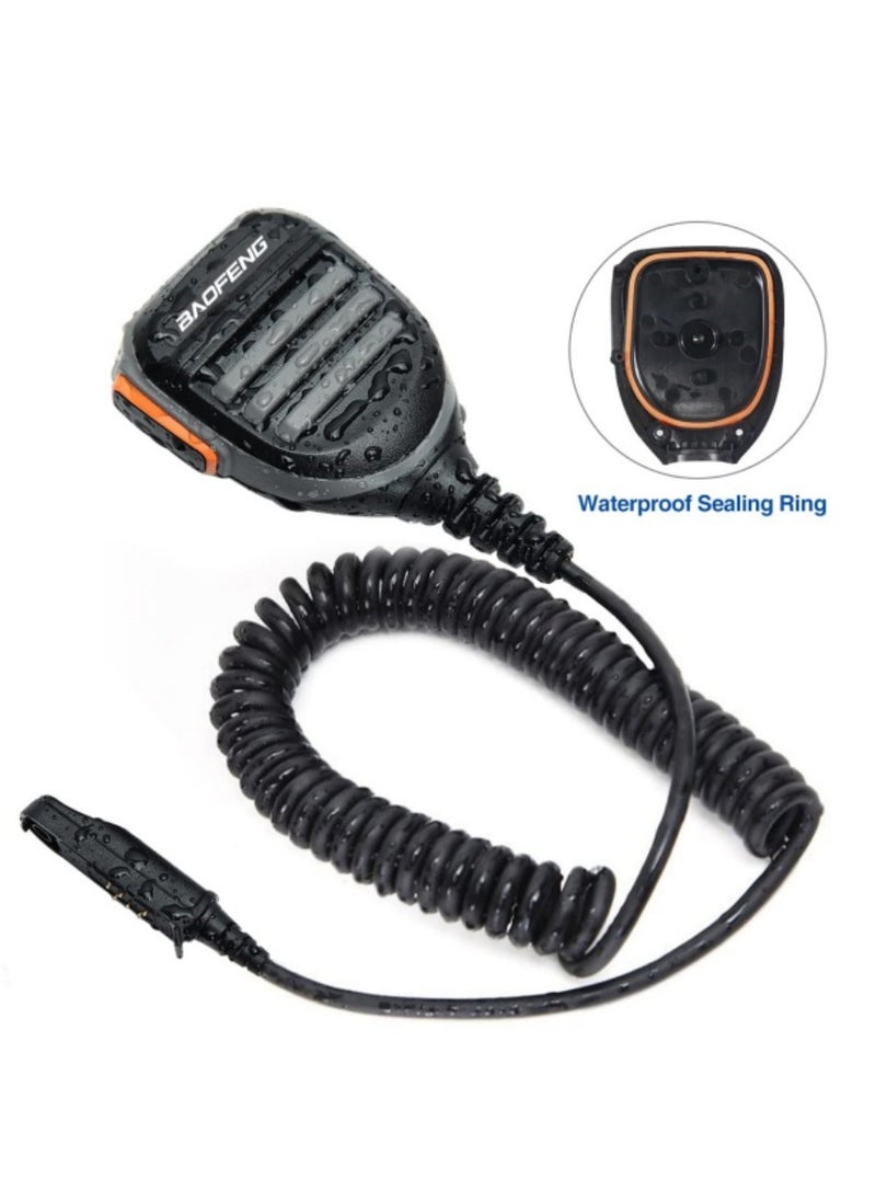 Baofeng - 780 Rainproof Handheld Speaker Microphone, compatible with GMRS and FRS radios, including models such as UV-5R and BF-F8HP. - Image 1