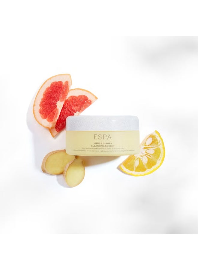 ESPA Yuzu & Ginger Cleansing Sorbet 100ml - Image 3