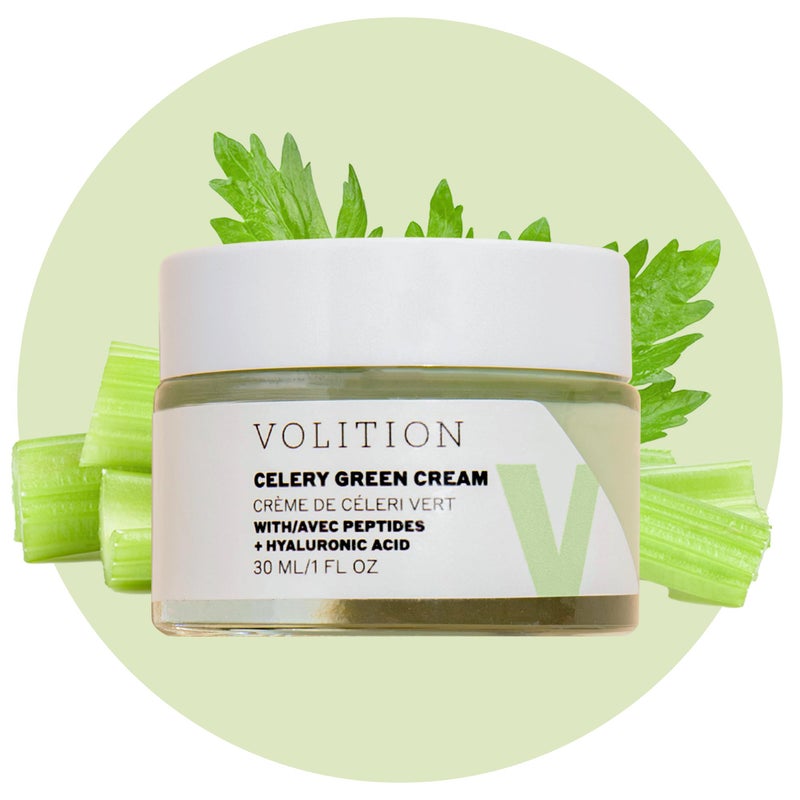 Volition Beauty Celery Green Cream with Hyaluronic Acid + Peptides - Purifies, Minimizes Pores and Controls Oil - 1oz - Image 1