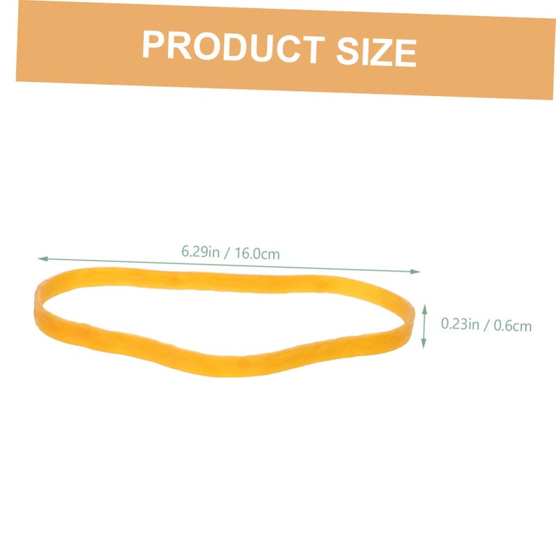 70pcs Thick Rubber Bands Elastic For Hair Decorations Practical Multicolor - Image 3
