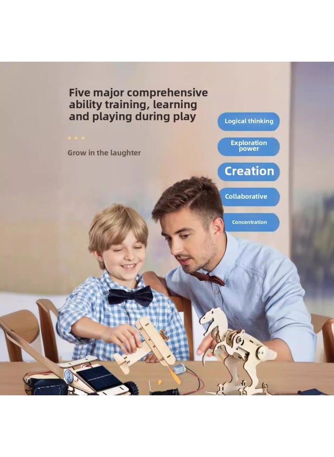 Generic - Children's Science Experiment Diy Science And Technology Small Production Primary School Children's Physical Toys Equipment Suit Gift Manufacturers-Color:KT Edition Science And Engineering B - Image 1