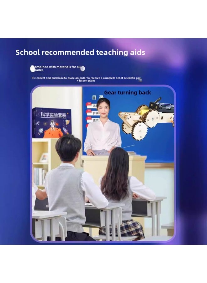 Generic - Children's Science Experiment Diy Science And Technology Small Production Primary School Children's Physical Toys Equipment Suit Gift Manufacturers-Color:KT Edition Science And Engineering B - Image 1