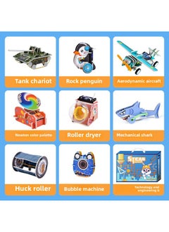 Children's Science Experiment Diy Science And Technology Small Production Primary School Children's Physical Toys Equipment Suit Gift Manufacturers-Color:KT Edition Science And Engineering B