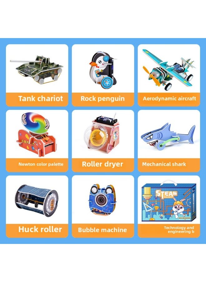 Generic - Children's Science Experiment Diy Science And Technology Small Production Primary School Children's Physical Toys Equipment Suit Gift Manufacturers-Color:KT Edition Science And Engineering B - Image 1