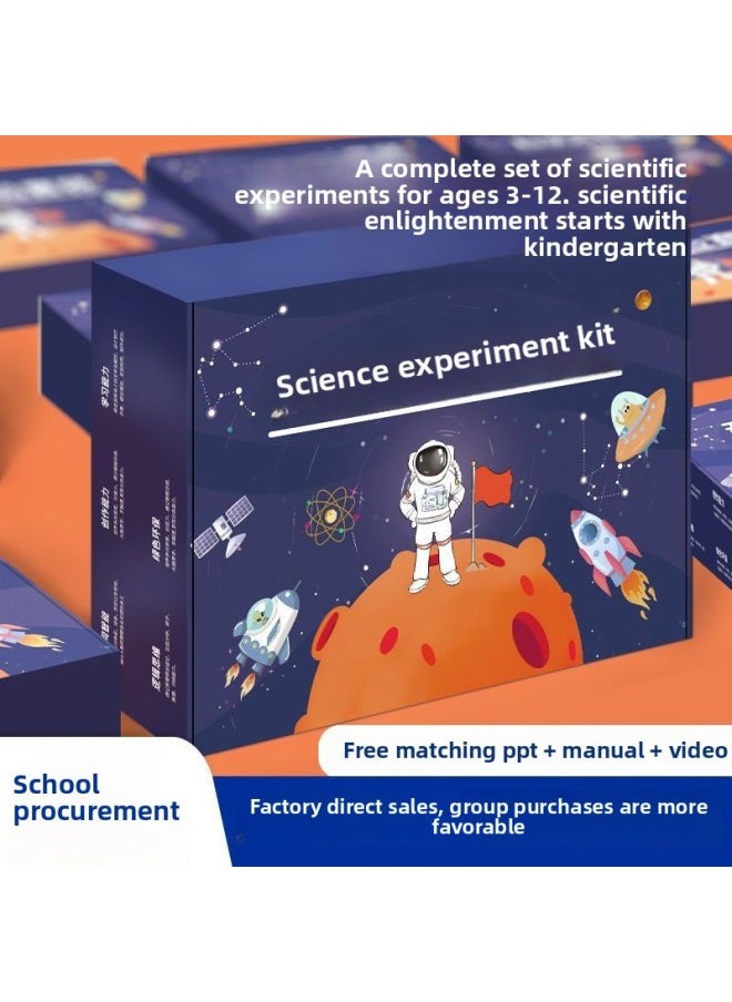 Generic - Children's Science Experiment Diy Science And Technology Small Production Primary School Children's Physical Toys Equipment Suit Gift Manufacturers-Color:KT Edition Science And Engineering B - Image 1