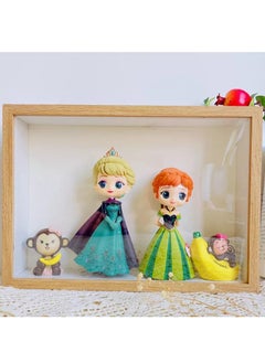 DUNISO 3D Picture Frame Display Case Box for Memorabilia Baby Items Wedding Memories Crafts Tickets And Photos  - Image 5