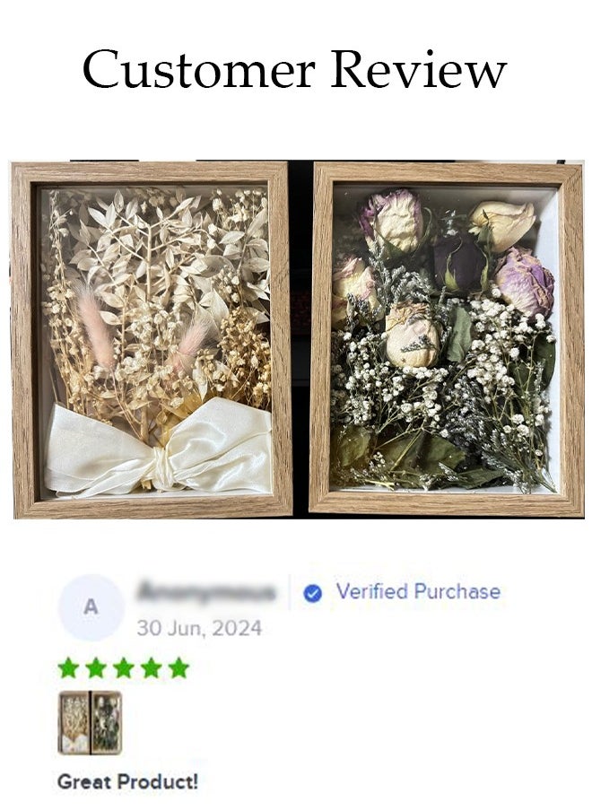 DUNISO 3D Picture Frame Display Case Box for Memorabilia Baby Items Wedding Memories Crafts Tickets And Photos  - Image 3