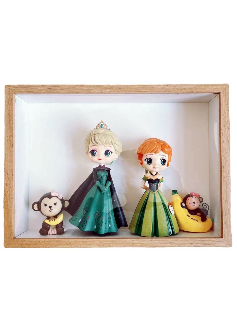 DUNISO 3D Picture Frame Display Case Box for Memorabilia Baby Items Wedding Memories Crafts Tickets And Photos  - Image 1