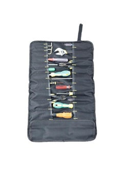 Chef Tool Roll Bag Oxford Cloth Portable Fork Tool Case Holder Pouch with Handle for Culinary Traveling Black - pzsku/Z537582BA2E20618738B6Z/45/_/1732166748/32742787-9d94-49c6-87d7-e83384743039