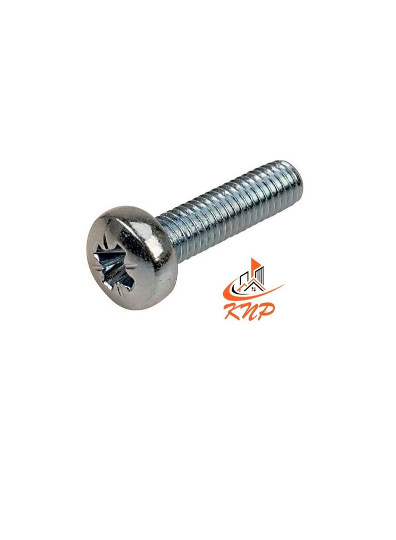 KNP KNP Pan Head Machine Screws - Pack of 200 (M6 x 40mm) - Image 3
