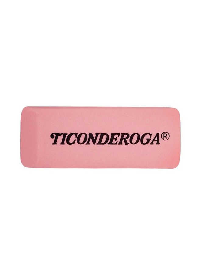 Ticonderoga Wedge Erasers Pink 3 Count - Image 3
