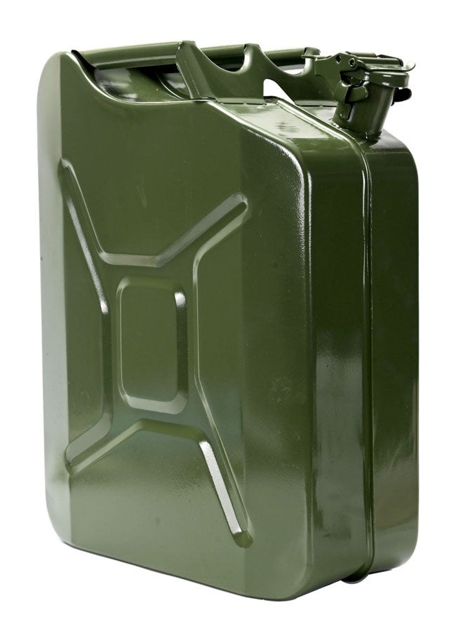 LAWAZIM Empty Fuel Can - 10L - Heavy-Duty Jerry Can with Rubber Gasket and Leak-Proof Construction - Ideal for Gasoline, Diesel, Water, Vehicles, Outdoor, Workshop, Liquid Storage, and Emergency Use - Image 1