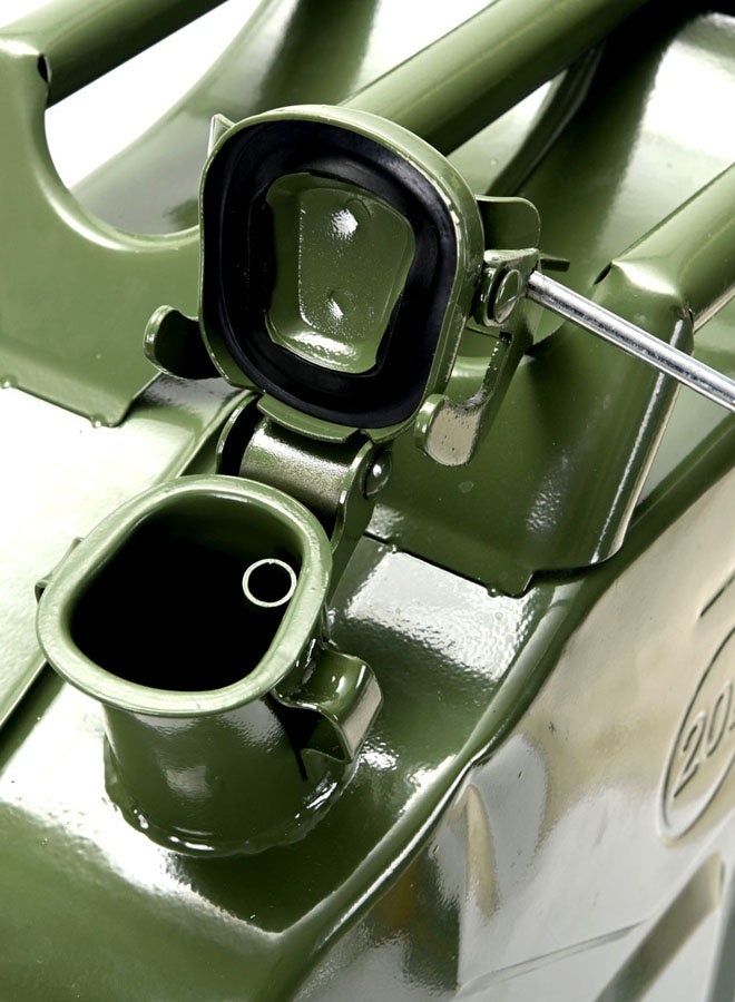 LAWAZIM Empty Fuel Can - 10L - Heavy-Duty Jerry Can with Rubber Gasket and Leak-Proof Construction - Ideal for Gasoline, Diesel, Water, Vehicles, Outdoor, Workshop, Liquid Storage, and Emergency Use - Image 4