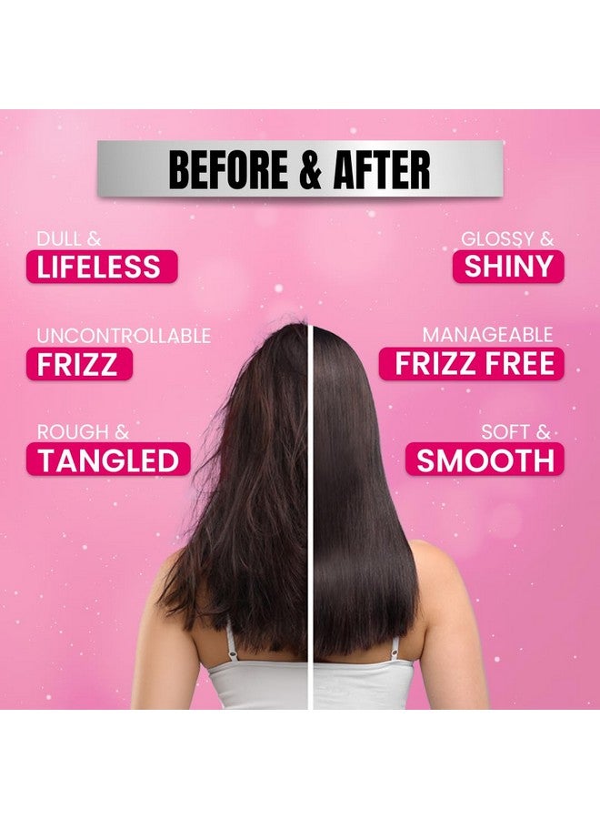 سيسا سيروم الشعر برو شاين للنساء 2X شاين 48 ساعة خالي من التجعد للشعر الجاف والخشن، ناعم ولامع مع أوميجا 3 والأفوكادو، 100 مل - Image 3
