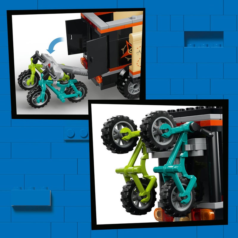 LEGO City Mountain Bike Adventure Van - Toy Vehicle 60512 (Age 7+, 260 Pieces) - Image 5