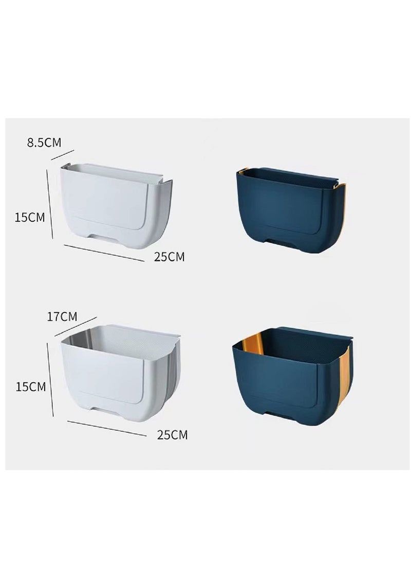 SYOSI Kitchen Hanging Garbage Can Small Hanging Kitchen Trash Can Mini Garbage Bin for Cabinet Door  - Image 5
