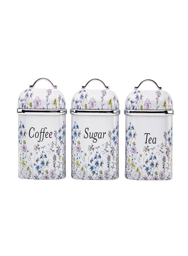 Laura Ashley VQ 3pc Canister Set - Wild Meadow - Image 1